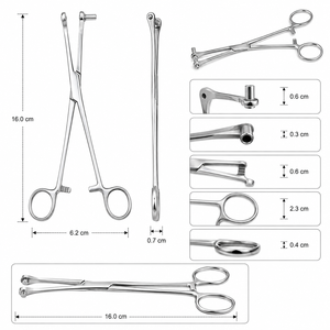 Pinzas de Enderezamiento de Septum Sin Bloqueo, Herramienta Quirúrgica Manual de Acero Inoxidable para Maquillaje Permanente, Certificación CE Clase II DETAIN - Product Image 5