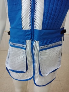 Custom Summer Clay <b>Shooting</b> Vest for Skeet & Pigeon Hunting Unisex Sleeveless Print Breathable Polyester Performance Fit - Product Image 3