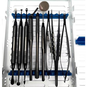 Kit d'instruments dentaires parodontaux : détartreurs, curettes, sondes – Outils complets de soins bucco-dentaires – Kit d'instruments dentaires parodontaux de qualité supérieure - Product Image 1
