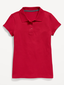Polo d'uniforme scolaire pour filles |   Vêtements scolaires en coton piqué de qualité supérieure |   Fournisseur en gros d'uniformes scolaires et d'universitaires - Product Image 2