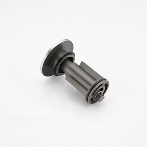 Rubinetto da Bagno Monocomando in Acciaio Inossidabile con Piastra di Copertura e Gruppo Scarico per Lavabo - Product Image 6