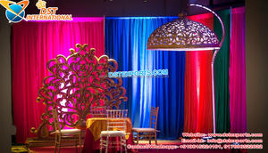 Evento de boda tradicional Ideas de decoración de Haldi Boda del sur de la India Ceremonia de Haldi Accesorios de decoración Ceremonia de pubertad con estilo - Product Image 6