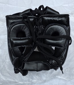 Casque de boxe en cuir respirant, réglable, personnalisable, unisexe, pour MMA, Muay Thai, Sparring, sérigraphie - Product Image 6