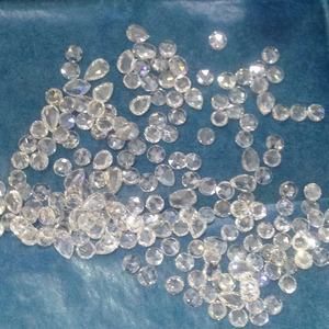 Superior White Single Rose Cut Round Loose 0,03 a 0,46 Carat Vvs vs diamantes naturales En stock para la venta - Product Image 1