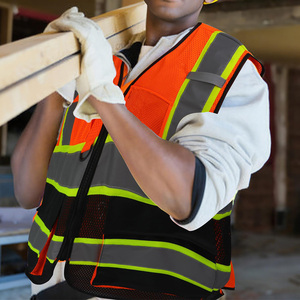 New High Trending Product Security Vest OEM Service Elegant Look Good Product Breathable Security Vest - Product Image 4