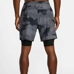 Pantalones Cortos Deportivos 2 en 1 para Hombre, Ligeros, Transpirables, de Secado Rápido, Impermeables, de Poliéster, para Correr y Entrenar - Product Image 2
