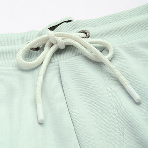 Short de bain décontracté pour homme bleu clair à imprimé tropical, séchage rapide, avec cordon de serrage à la taille - Product Image 6