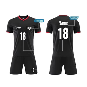 Conjunto de Uniforme de Fútbol Multicolor al por Mayor, Uniforme de Fútbol Personalizado con Logotipo Estampado en Poliéster para Equipos - Product Image 3