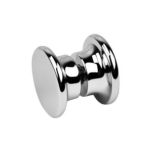 Poignées de porte modernes rondes en laiton et verre pour salle de bain, cuisine, chambre, salon, extérieur, hôtel, entrepôt, commode, tiroir, extérieur - Product Image 1