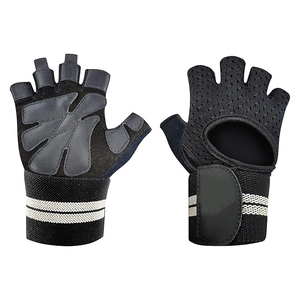 Microfiber Gym Gloves Women Men <b>Half</b> Finger Anti <b>Slip</b> Padded Palm Breathable Fitness Weightlifting Training Cycling Sports - Product Image 4