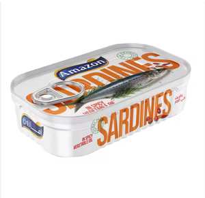 Sardines entières en conserve de haute qualité, maquereau, corps de poisson, huile, ailerons, saveur sauce tomate, 100% frais, livraison rapide, meilleur prix - Product Image 1