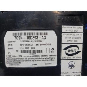 ECUs y Módulos de Computación S80 Usados 7G9N10D893AG - Product Image 4