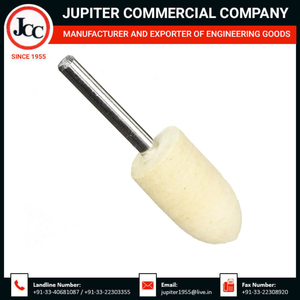 Discos de Fieltro Resistentes Montados en Mandril para Pulido Industrial de Metales, Pulido de Joyería y Acabado de Superficies - Product Image 3