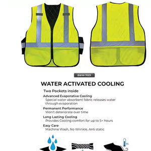 Nouveau design, vente en gros, gilet réfléchissant pour travailleurs, gilet de sécurité haute visibilité pour activités de plein air, respirant - Product Image 6