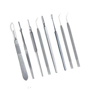 Juego de Instrumentos Oftálmicos Microquirúrgicos Profesionales de Acero Inoxidable de 32 Piezas, Portaagujas, Faco - Product Image 5