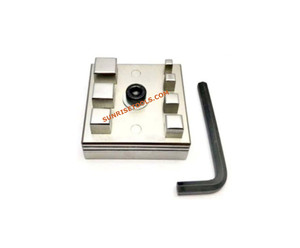 Herramienta de Pulido de Joyería de Acero Inoxidable con Llave Hexagonal de Forma Rectangular para Herramientas Rotatorias - Product Image 2