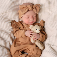 Poupées Reborn Aurora de 16 pouces Babeside, poupées Reborn entièrement en silicone, poupées fille réalistes, poupées nouveau-né, fabrication OEM personnalisée