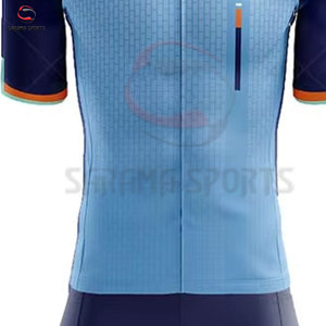 Combinaison de natation, de cyclisme et de triathlon personnalisée avec logo imprimé par sublimation, colorée, pour hommes et unisexe - Product Image 3