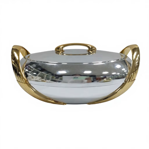 Casseroles en acier inoxydable les plus vendues, magnifiques et idéales pour les buffets et les services familiaux. - Product Image 6