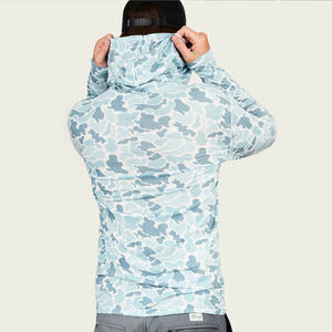 Sudadera con Capucha de Pesca de Manga Larga Unisex de Moda para Verano, de Secado Rápido, Transpirable, con Protección Solar UPF 50 para Exteriores, Estampado por Transferencia Térmica - Product Image 6