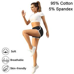 Nouveaux shorts de yoga pour femmes, vêtements de sport écologiques, respirants, coupe-vent, imperméables, à séchage rapide, vente en gros - Product Image 3