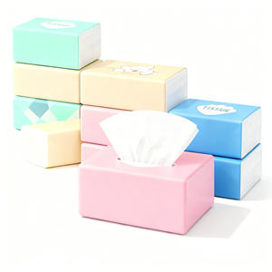 Caja de pañuelos faciales de calidad premium, suaves, absorbentes y desechables, ideales para el hogar, hoteles, oficinas y suministros comerciales. - Product Image 6