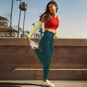 High Waist Seamless Ankle-Length <b>Leggings</b> Letter <b>Pattern</b> Spandex Polyester Knitted Breathable Casual Winter Women's Plus Size - Product Image 4