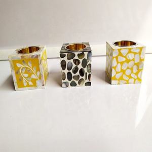 Modern Censer <b>Burner</b> With Natural Seashell & Mother of Pearl Inlay Handmade High Quality <b>Wood</b> With Scented Feature <b>for</b> Giveaways - Product Image 4