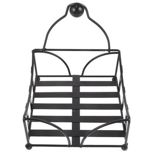 Panier à serviettes compact en fer pour une commodité quotidienne à la table, offrant un rangement organisé des serviettes - Product Image 1