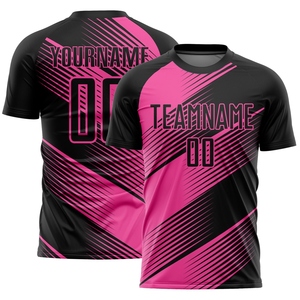 เสื้อฟุตบอลพิมพ์ลายทางสีเขียวถั่วสีเขียว-สีขาว - Product Image 5