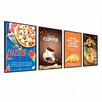 Film rétroéclairé imprimé UV pour affichage de menu LED