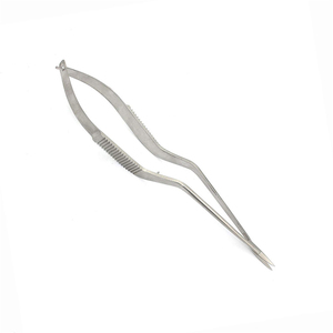 Ciseaux à ressort incurvés ultra-fins pour le travail de beauté des sourcils, outil chirurgical en acier inoxydable, pointe acérée pour une précision professionnelle élevée - Product Image 4