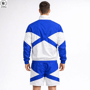 Conjunto Deportivo Cortavientos para Hombre Next Level, Chaqueta Deportiva Personalizada, Pantalones Jogger, Ropa Deportiva Ligera - Product Image 2