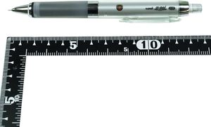 Lápiz Mecánico Mitsubishi Uni Alpha Gel Kuru Toga M5-858GG 0.5mm, Agarre Suave, Rotación Automática del Grafito, Cuerpo Metálico, Japón - Product Image 6