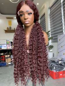 Peluca de cabello humano vietnamita para mujeres negras rizadas euroasiáticas VIetnamhairluxury 100% extensión de cabello humano vietnamita - Product Image 6