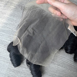 Paquetes de rizos hinchables de súper doble dibujado de Venta caliente Color Natural Virgen cruda cabello humano vietnamita cutícula alineada de alta calidad - Product Image 6