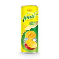 100% Pure Natuurlijke Mango Sap Drink Fruit Naturel Fruitsap Private Label 250ml Blik Rita Company Vietnam OEM ODM Eigen Merk