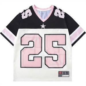 Maillots de football américain personnalisables 2026 pour fans – Manches courtes d'été en Spandex et Polyester résistants – Maillot de football américain - Product Image 6