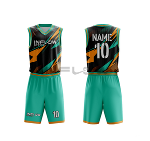 Maillot de baseball personnalisé, maillot de cheerleading, maillot de basketball à rayures, sublimation - Product Image 3