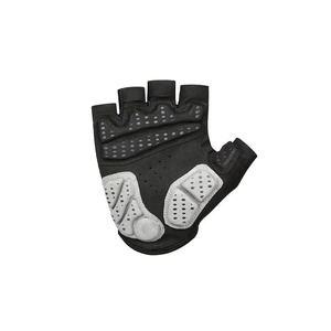 Half Finger Cycling <b>Gloves</b> Black <b>Red</b> Breathable Lightweight Unisex Summer Wear - Product Image 5