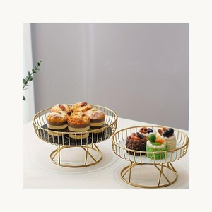 <b>Marble</b> And Metal <b>Cake</b> <b>Stand</b> Customized New Design <b>Cake</b> Dessert Pastry Cupcake Serving Display For Party Event Use - Product Image 4