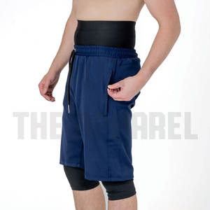 Nouveau prix bas, personnalisation de marque, short de course uni, respirant, pour homme, nouveau style. - Product Image 4