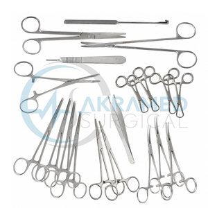 Juego de Instrumentos Quirúrgicos Pediátricos Básicos de Alta Calidad, Acero Inoxidable, Kit de Cirugía Hospitalaria, Certificado CE - Product Image 1