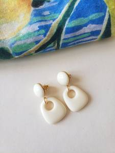 Pink <b>Resin</b> Irregular Shape Earrings Fashion Jewelry Gifts & <b>Crafts</b> <b>Resin</b> Geometric Drop Earrings Cute Jewelry <b>Resin</b> <b>Crafts</b> - Product Image 4