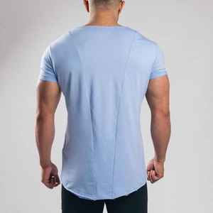 เสื้อยืดผู้ชายขายส่งสำหรับส่งออก ผู้ผลิต OEM เสื้อผ้าลำลองน้ำหนักเบา รับผลิตแบรนด์ส่วนตัว รับผลิตตามสั่ง รับออเดอร์จำนวนมาก - Product Image 3