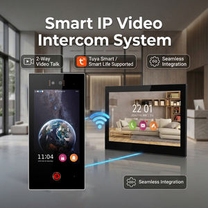 Station extérieure d'interphone vidéo IP Hiwink HW-A8 8 pouces, étanche IP65, avec reconnaissance faciale et déverrouillage multiple intelligent Tuya - Product Image 4