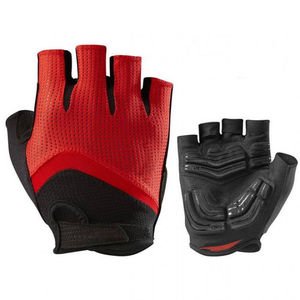Unisex High Quality Half-Finger Slip Resistant Silicone Cycling Gloves Padded Stand Gel Pad Canvas Hood Mountain <b>Bike</b> Racing - Product Image 5