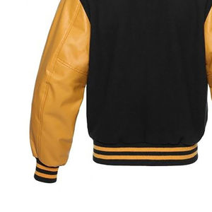 Chaqueta Varsity para Hombre de Alta Calidad, Personalizada OEM, Tejido Grueso de Poliéster, Ropa Exterior Casual para Invierno - Product Image 4