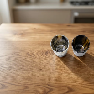 Vaso de Cristal de Cuerno de Búfalo Ecológico, Hecho a Mano por Artesanos, con Forma Natural, Material Orgánico Único, para Beber - Product Image 6