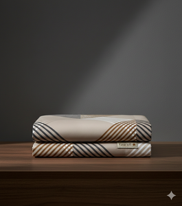 Collection de literie de luxe pour lit king size avec drap plat, drap-housse et 2 taies d'oreiller - Product Image 3